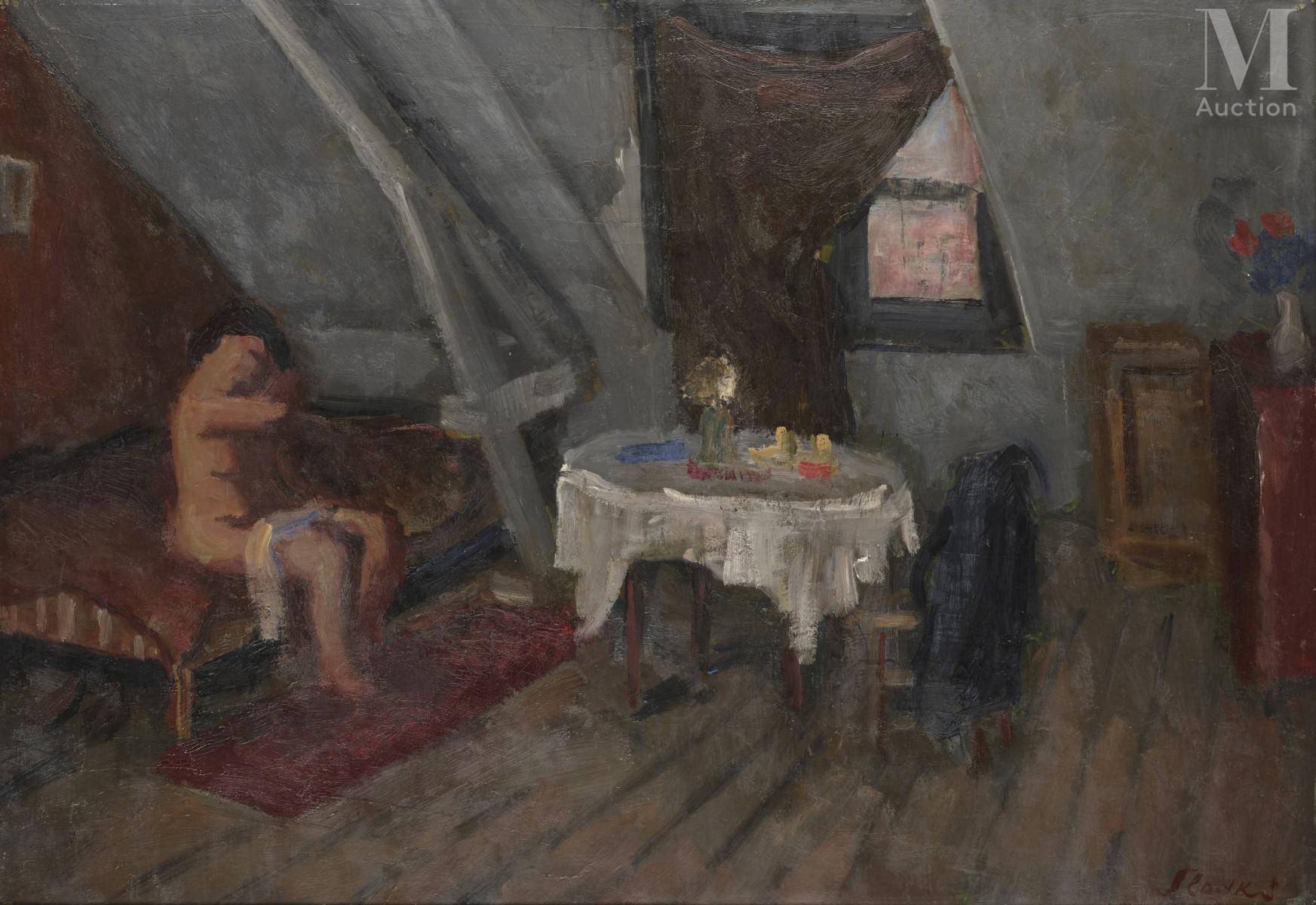 Le modèle dans l’atelier du peintre